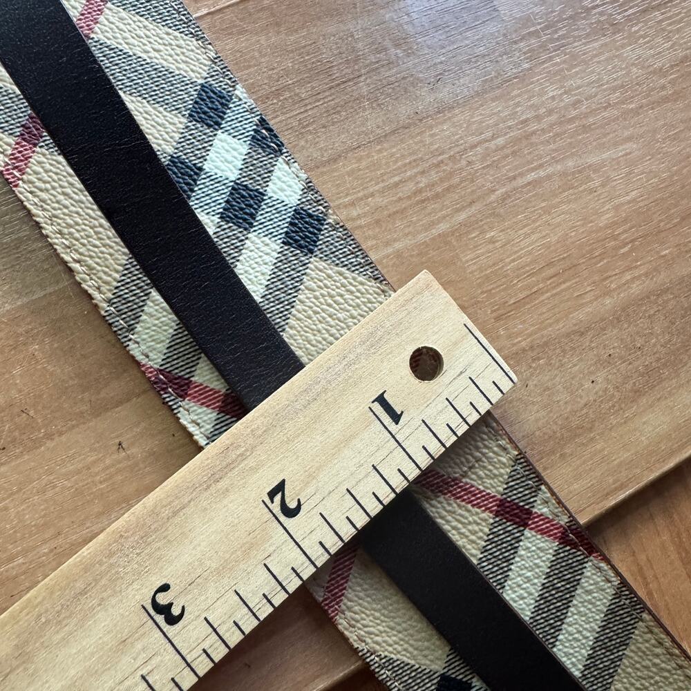 Burberry Vintage Check corset waist belt, authentic - Picture 12 of 13